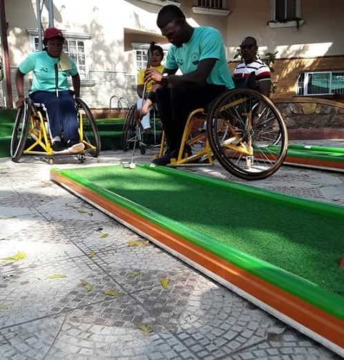 One Year Anniversary of Ghana National Wheelchair Minigolf League