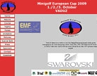 Website of Vaduz European Cup 2009 now online